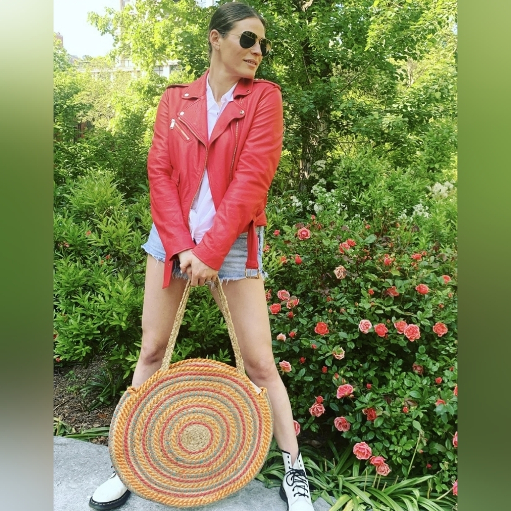 Woven Straw Bag